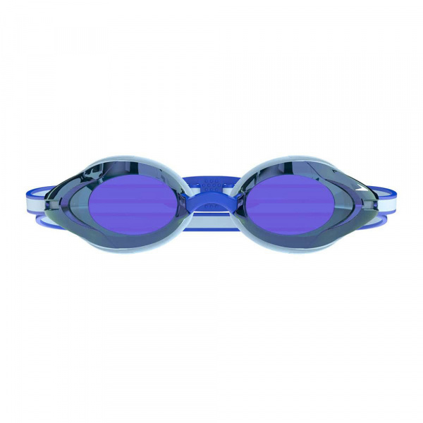 Очки для плав. SPEEDO Vanquisher 3.0 Mirrored, 8-00473417931, WA Appr.ЗЕРКАЛЬНЫЕ линзы, голубая опр.