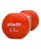 Гантель виниловая DB-101 1,5 кг, оранжевый