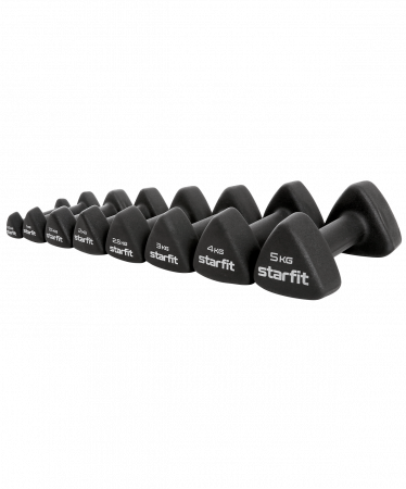 Гантель неопреновая DB-205 1,5 кг, черный