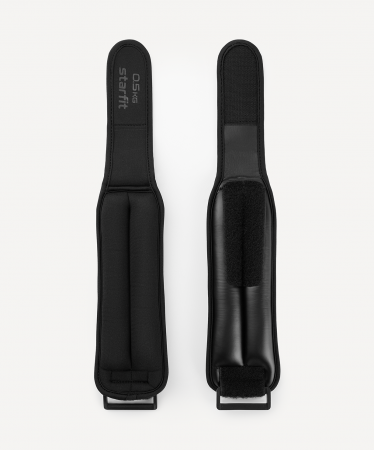 Утяжелители WT-701, 0,5 кг, черный
