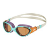 Очки для плав. SPEEDO Biofuse 2.0 Women`s, 8-00377616735, ОРАНЖЕВЫЕ линзы, голубая оправа