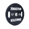 Диск тренировочный обрезиненный черный Xmaster XMT-XEBP-20KG