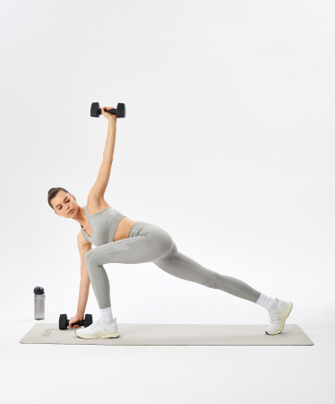 УЦЕНКА Гантель неопреновая STARFIT DB-205 4 кг, черный, пара