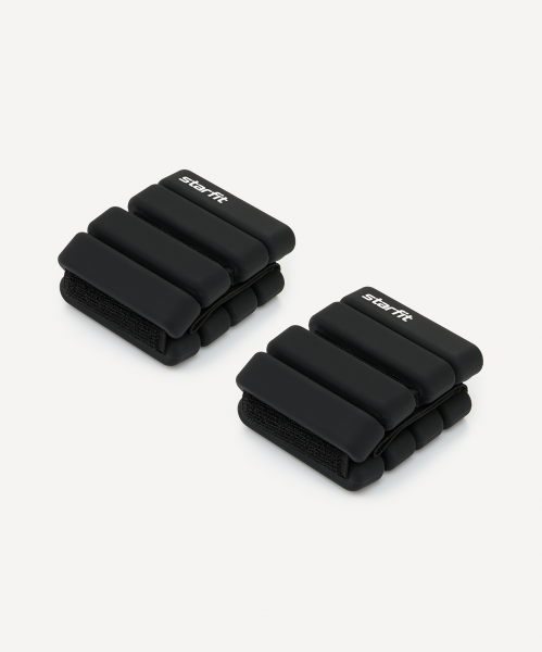 Утяжелители силиконовые WT-601, 1 кг, черный