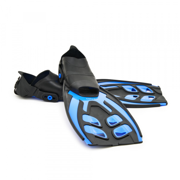 Ласты для плав. Salvas Tonic Dive, BA190SMBBSTS,TPR и Technoflex, р.S/M, синий