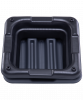 Степ-платформа быстросборная SP-401 40х40х30 см, квадратная, обрезиненная, 5-ти уровневая