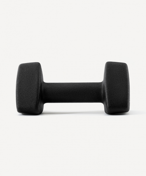 УЦЕНКА Гантель неопреновая STARFIT DB-205 4 кг, черный, пара