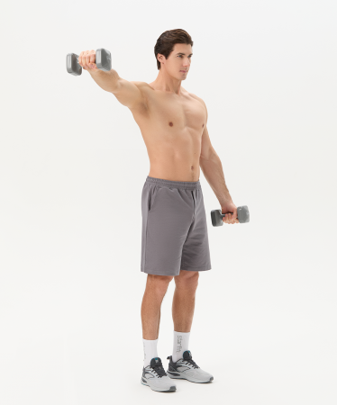 УЦЕНКА Гантель виниловая STARFIT DB-106 5 кг, темно-серый, пара