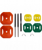 Штанга для бодипампа с разборным грифом BB-711, 19,5 кг